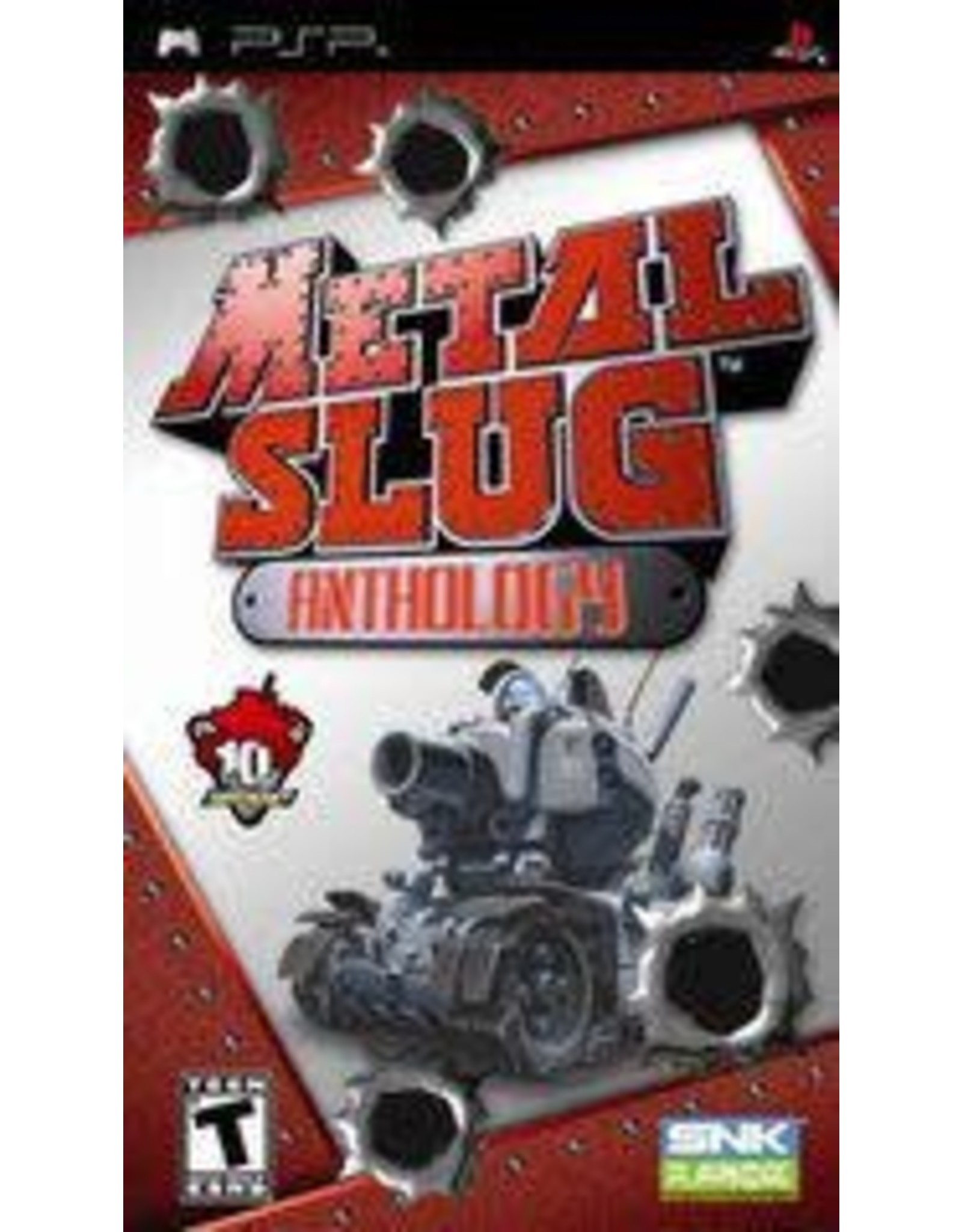 PSP Metal Slug Anthology (No Manual)