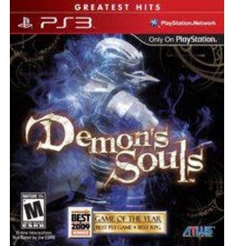 Playstation 3 Demon's Souls (Greatest Hits, Brand New)