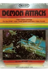 Atari 2600 Demon Attack (Text Label, Cart Only, Rough Label)