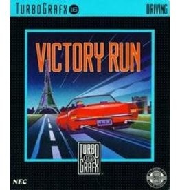 Turbografx 16 Victory Run (Jewel Case and Manual)
