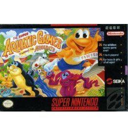 Super Nintendo Super Aquatic Games (Cart Only)