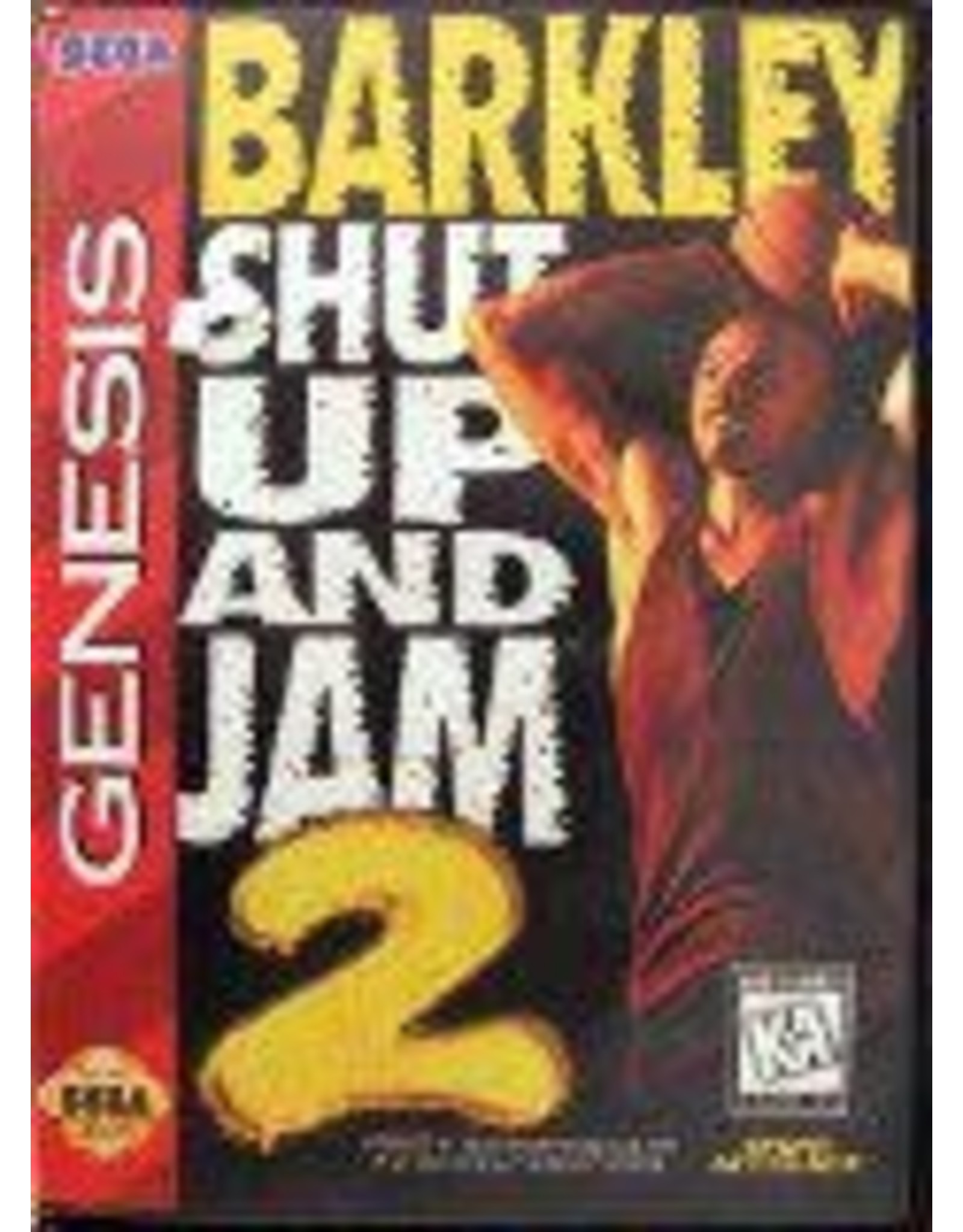 Sega Genesis Barkley Shut-up and Jam 2 (Boxed, No Manual)