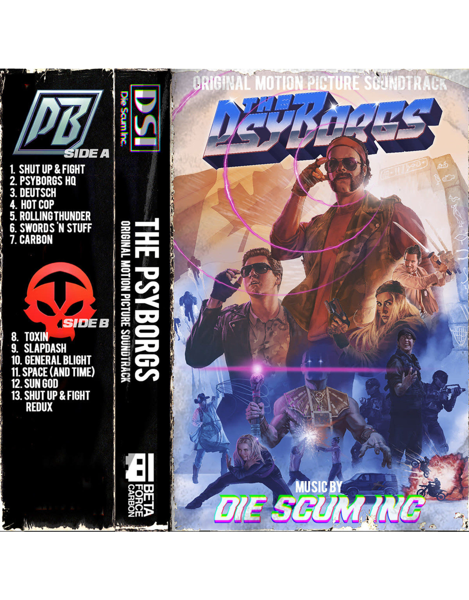 Soundtracks Psyborgs Soundtrack Cassette (With Download Code)