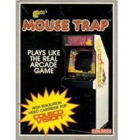 Colecovision Mouse Trap (Cart Only, Damaged Label)