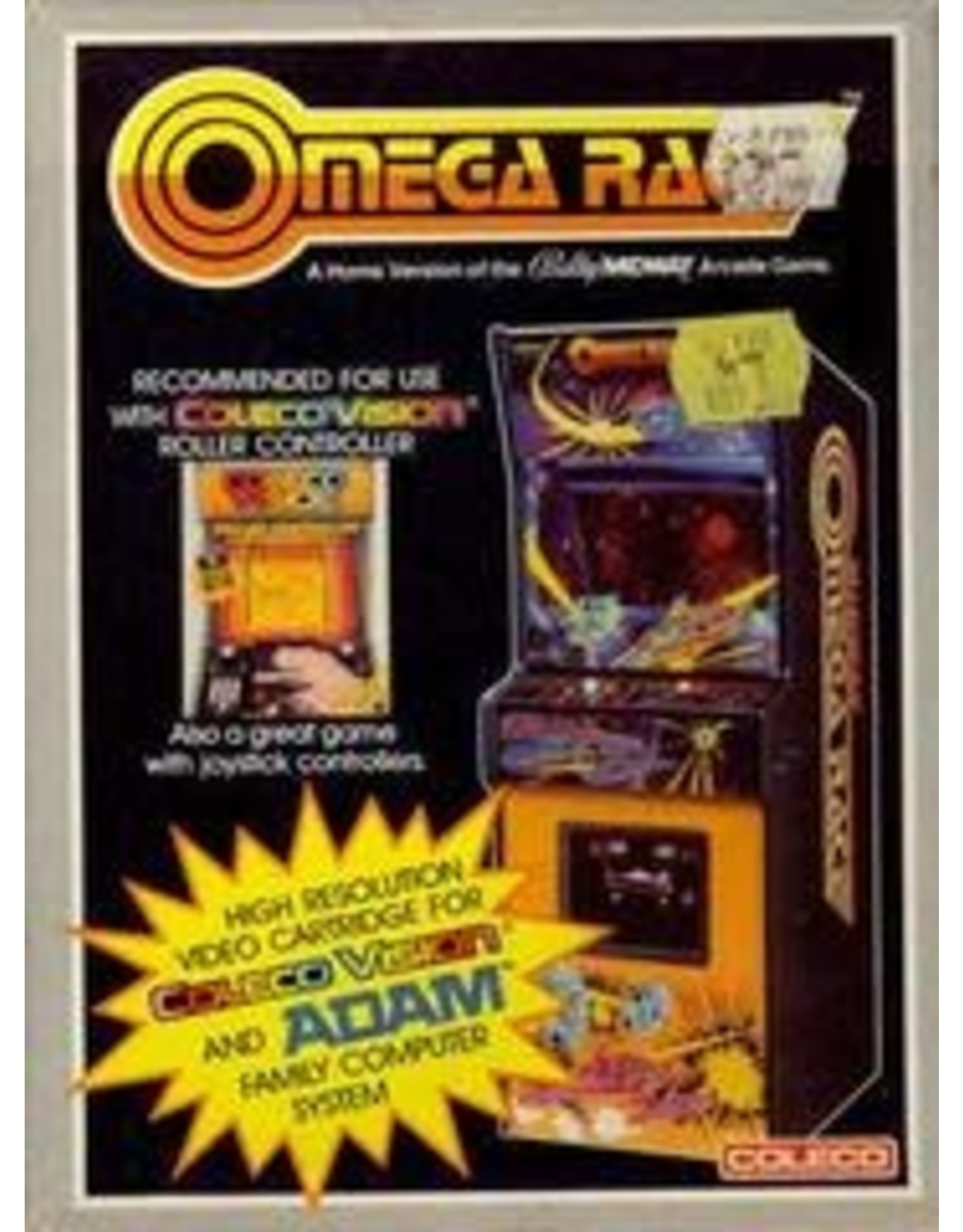 Colecovision Omega Race (Cart Only)
