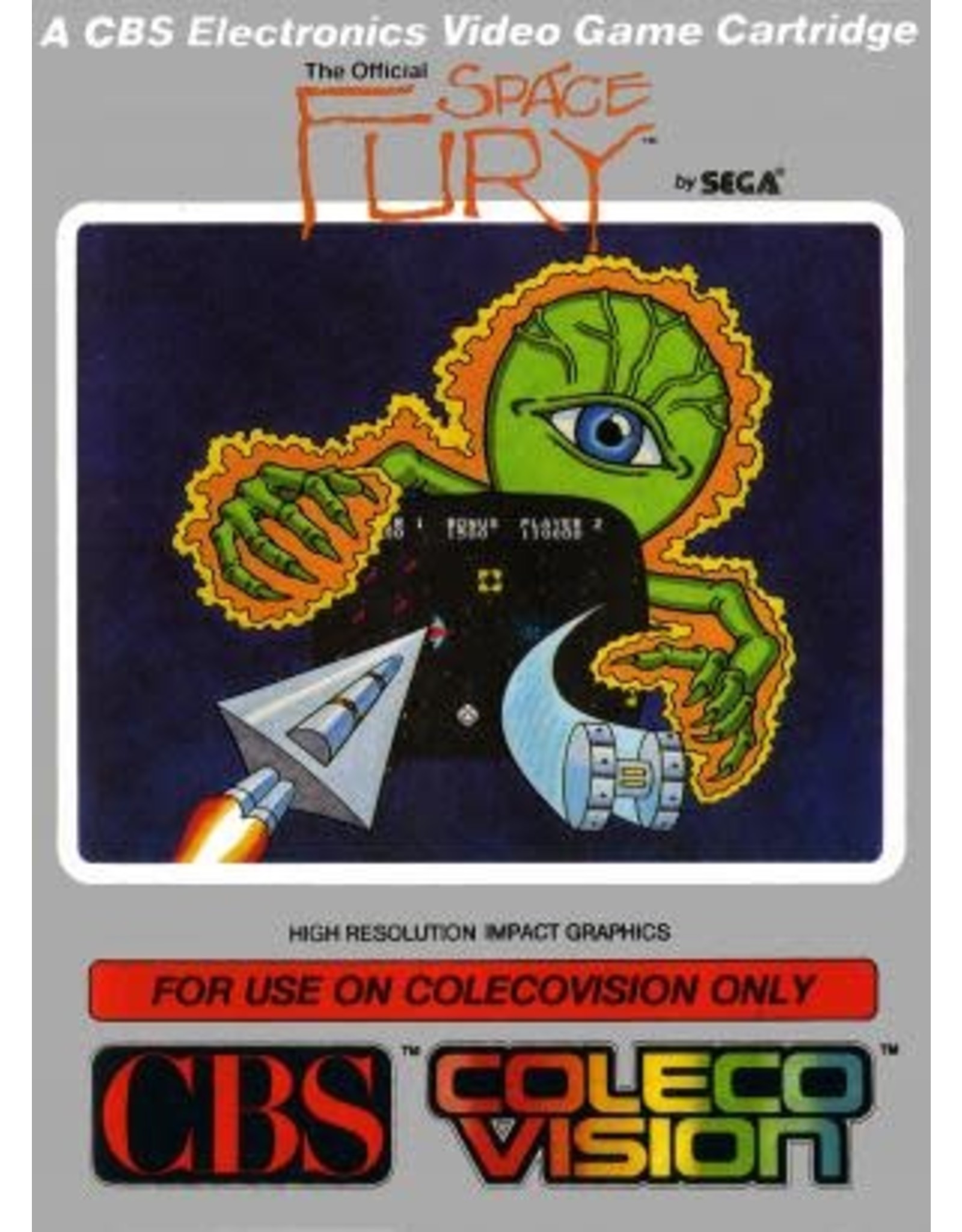 Colecovision Space Fury (Cart Only)