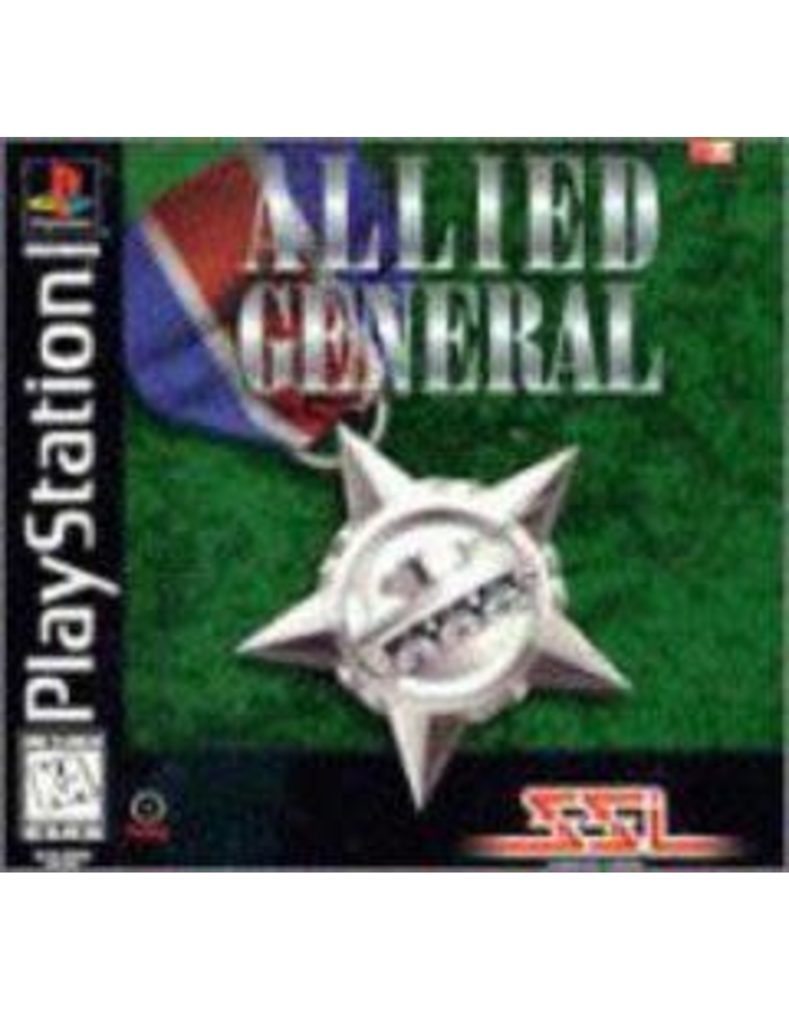 Playstation Allied General (CiB, Damaged Manual)
