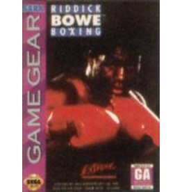 Sega Game Gear Riddick Bowe Boxing (Cart Only)