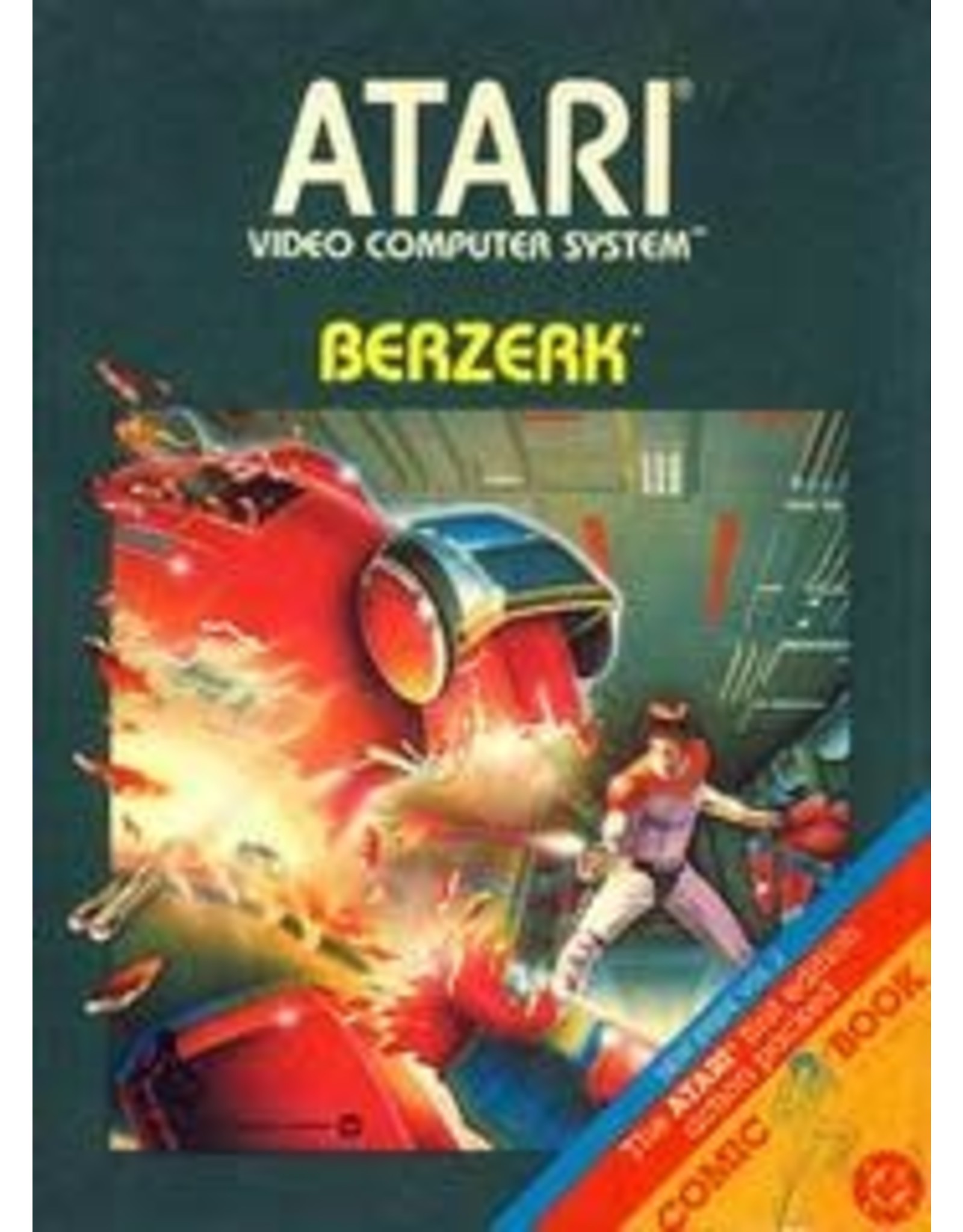 Atari 2600 Berzerk (Boxed, Rough Box, No Comic)
