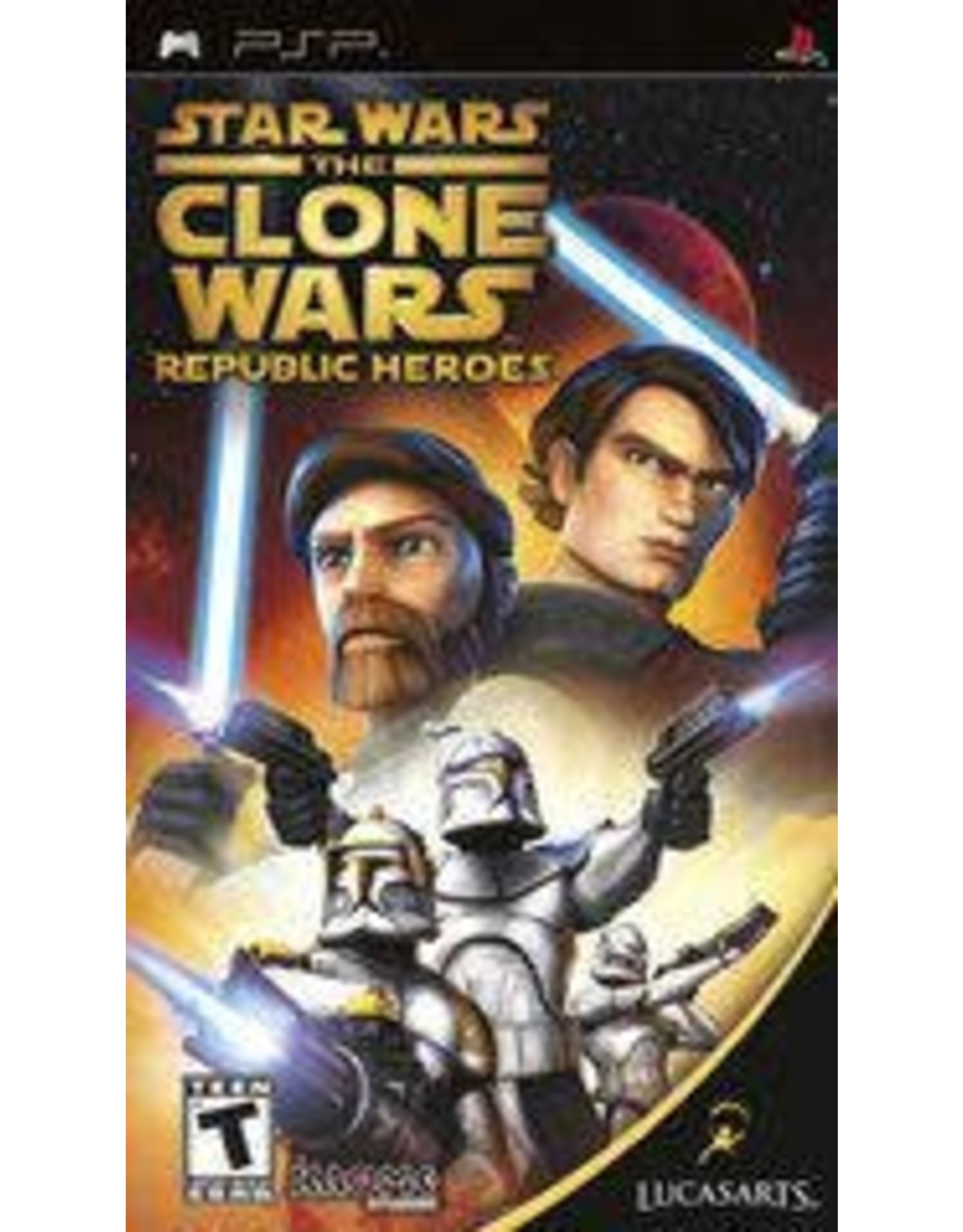 PSP Star Wars: The Clone Wars Republic Heroes (CiB)