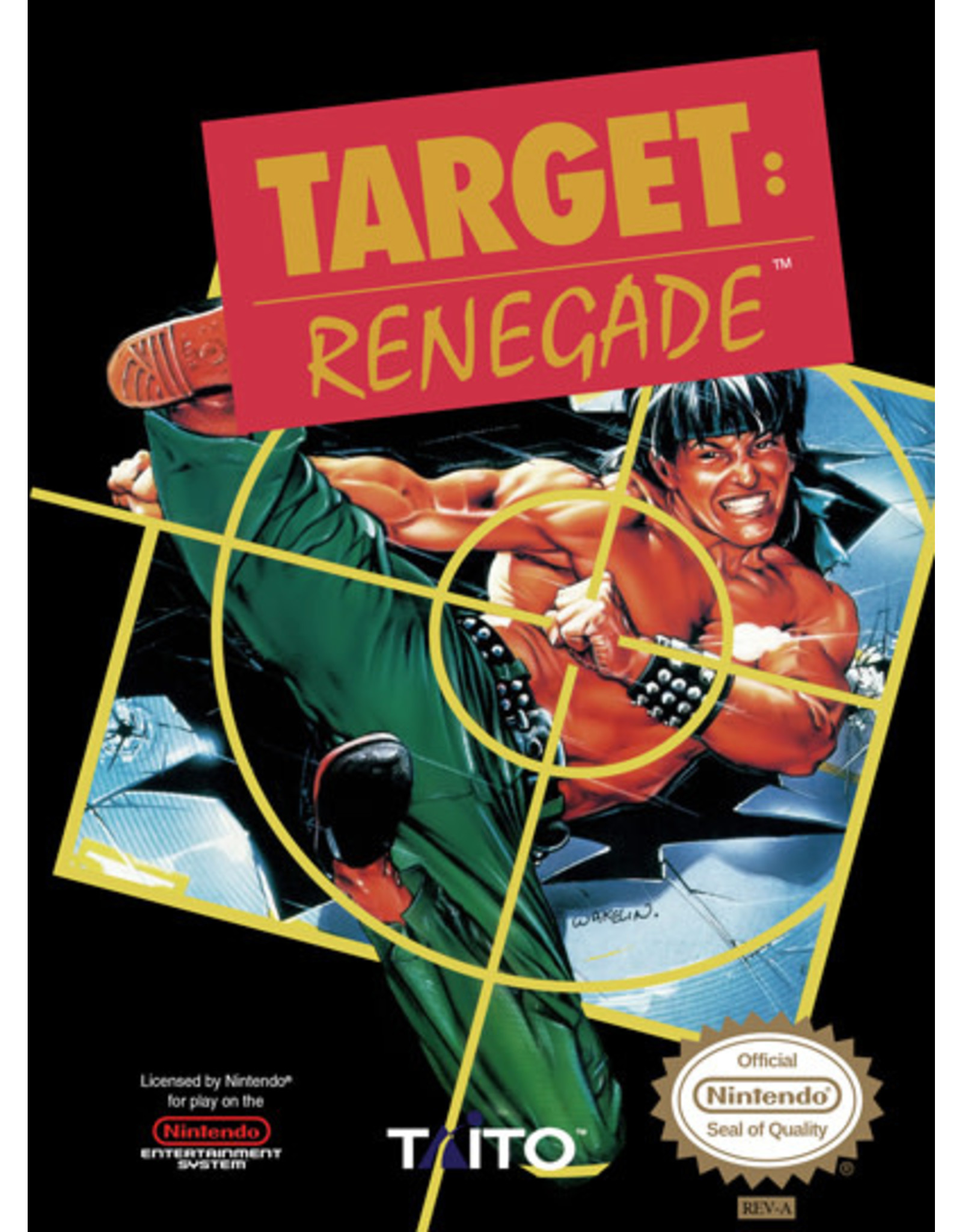 NES Target Renegade (Cart Only)