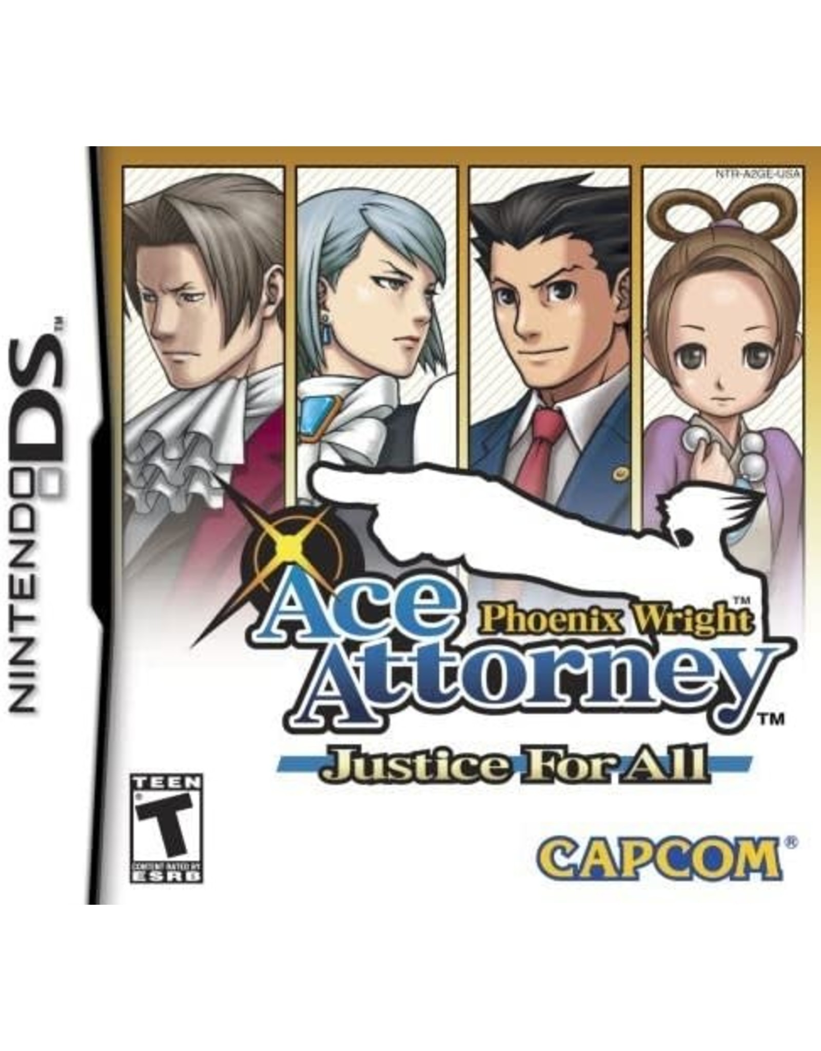Nintendo DS Ace Attorney Phoenix Wright Justice for All (CiB)