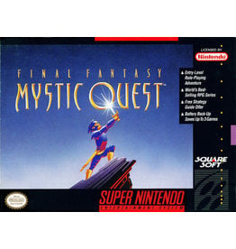 Super Nintendo Final Fantasy Mystic Quest with Map (Used, Cosmetic Damage)