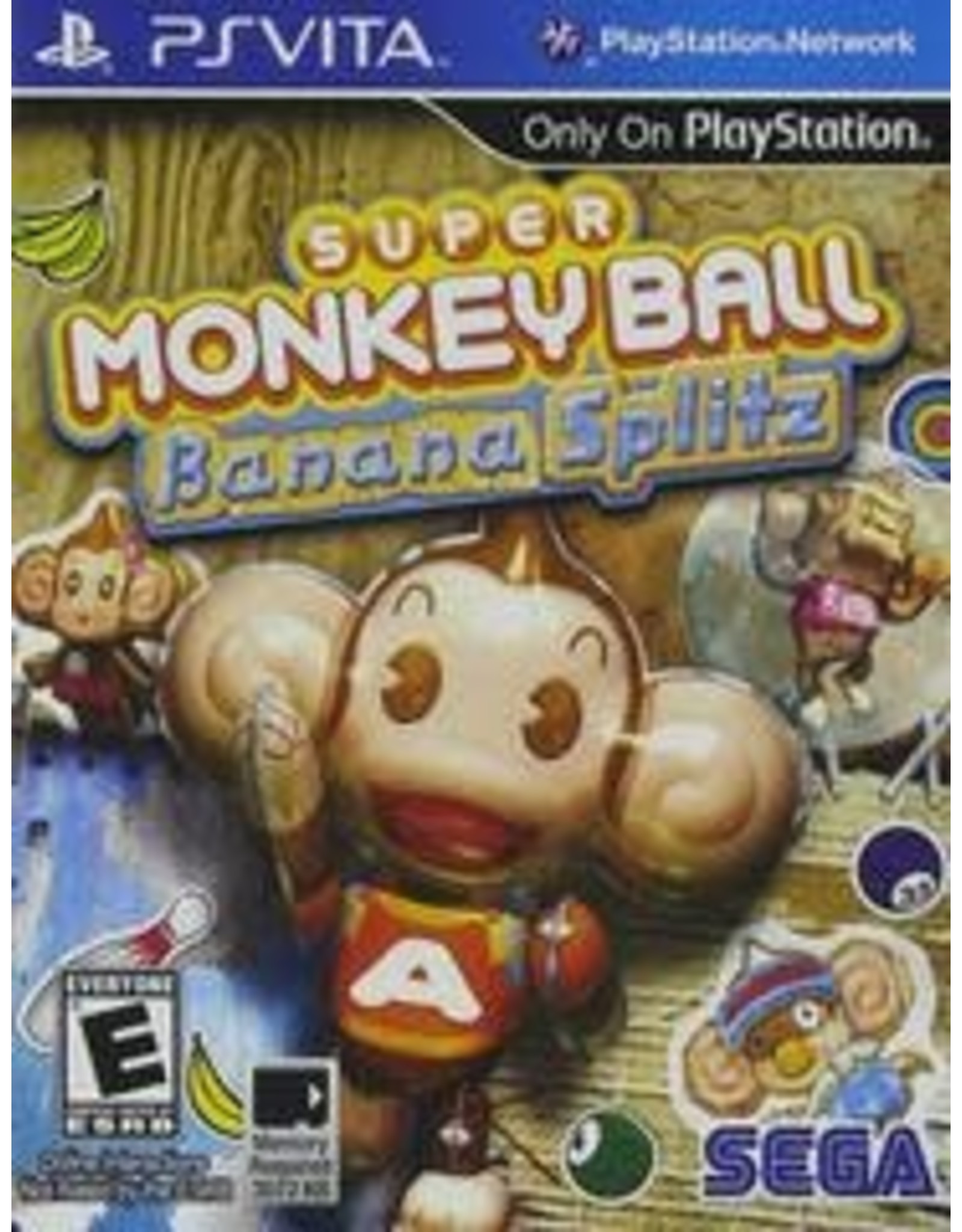 Playstation Vita Super Monkey Ball Banana Splitz (Cart Only)