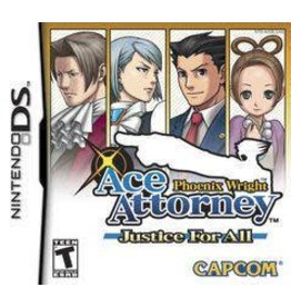 Nintendo DS Ace Attorney Phoenix Wright Justice for All (Cart Only)