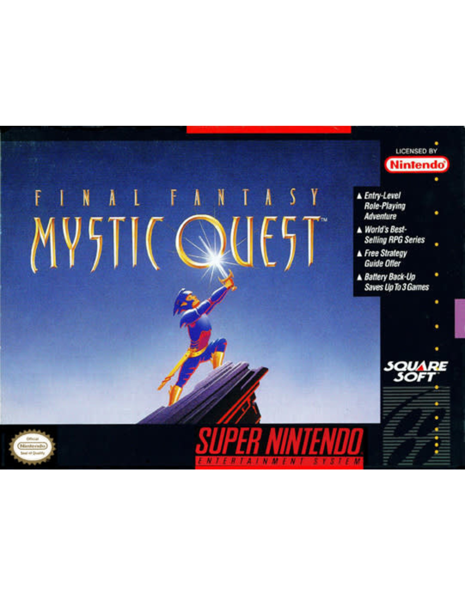 Super Nintendo Final Fantasy Mystic Quest (Cart Only)