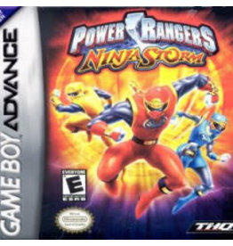 Game Boy Advance Power Rangers Ninja Storm (Cart Only, Damaged Label)
