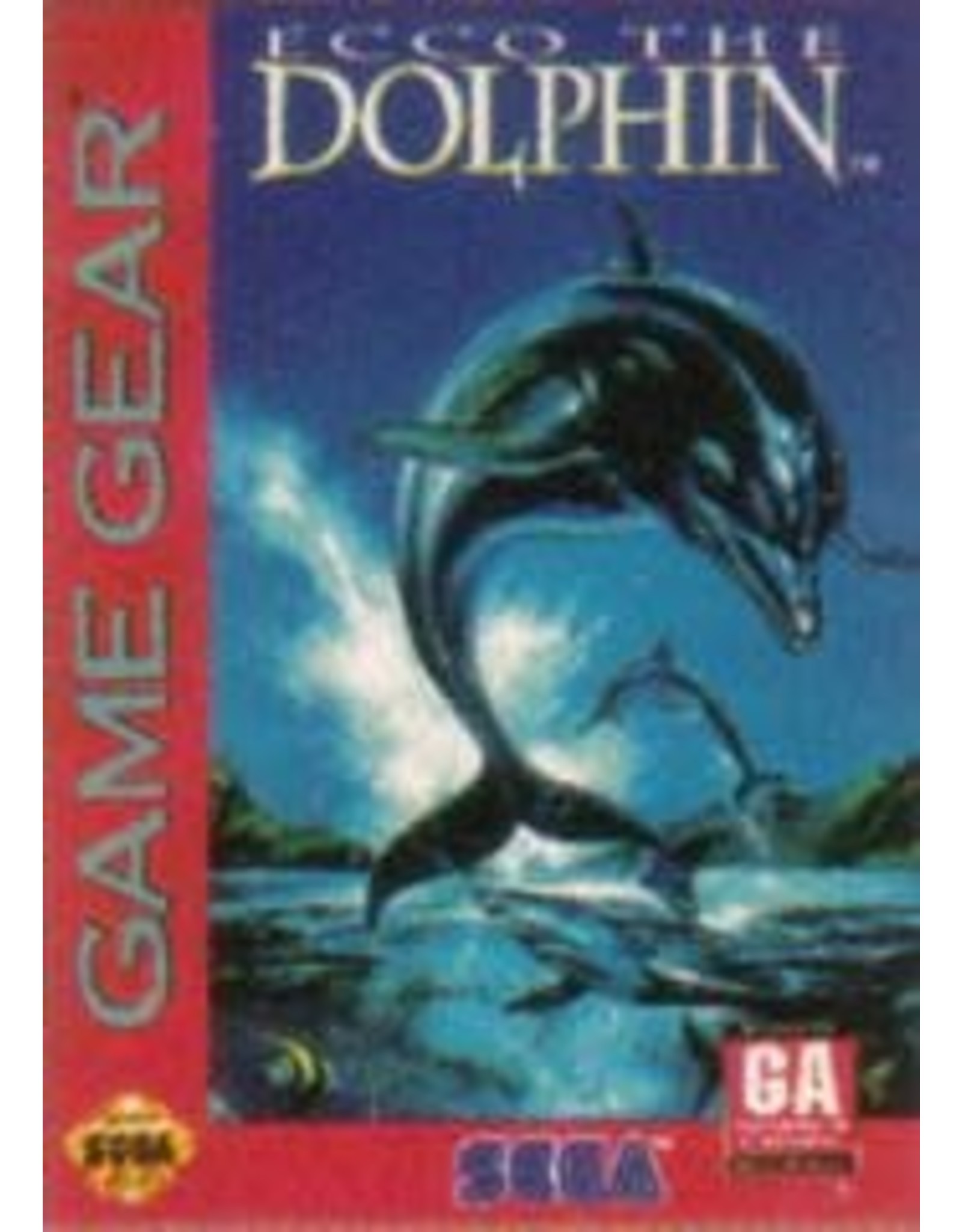 Sega Game Gear Ecco The Dolphin (Cart Only)