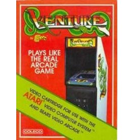 Atari 2600 Venture (White Cart, Cart Only, Damged Label)