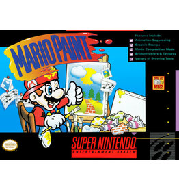 Super Nintendo Mario Paint (Used, Cart Only, Cosmetic Damage)