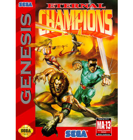 Sega Genesis Eternal Champions (CiB, Damaged Manual)
