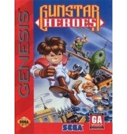 Sega Genesis Gunstar Heroes (No Manual, Damaged Label)