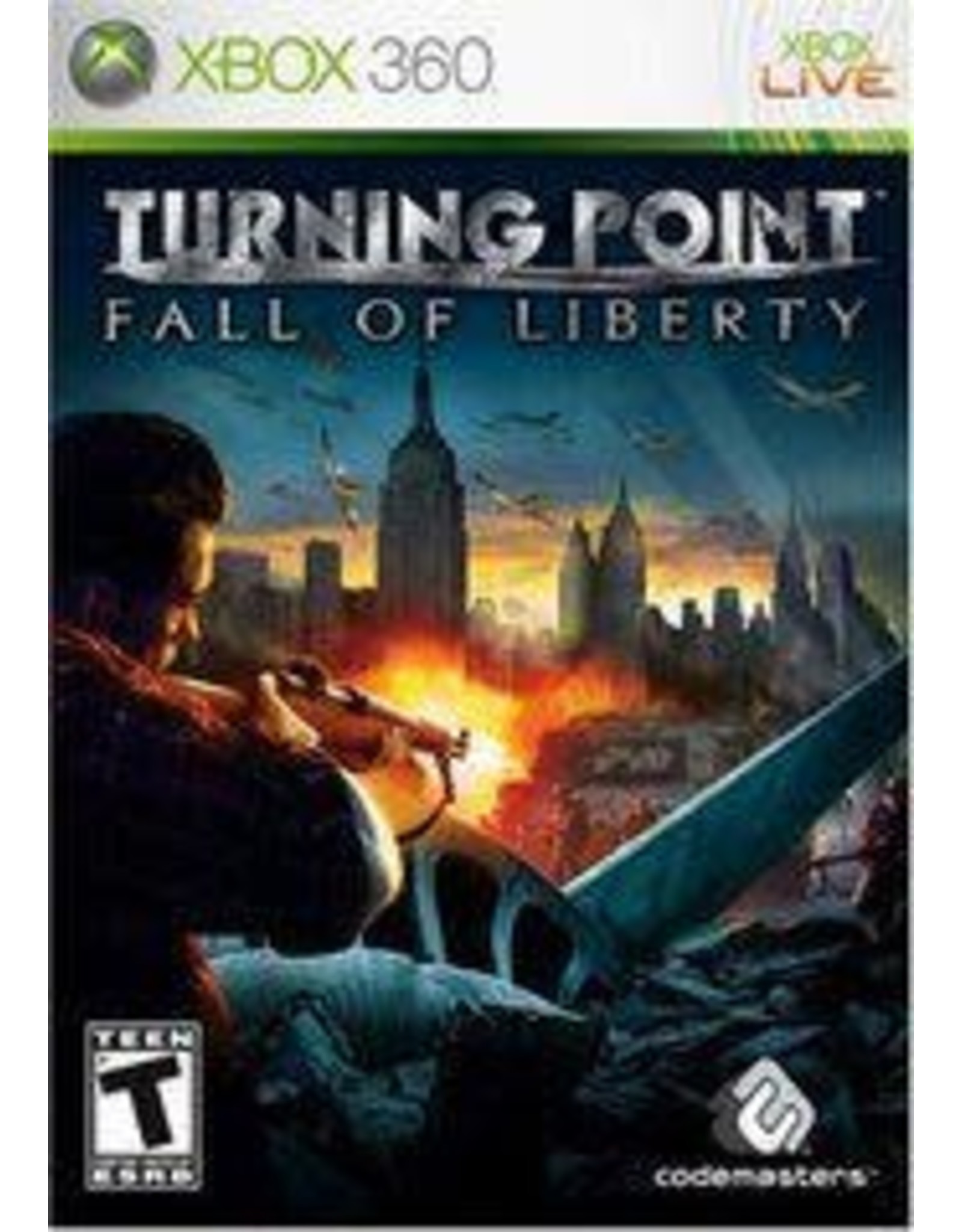 Xbox 360 Turning Point Fall of Liberty (No Manual)
