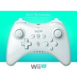 Wii U Wii U Pro Controller White (No Charger)