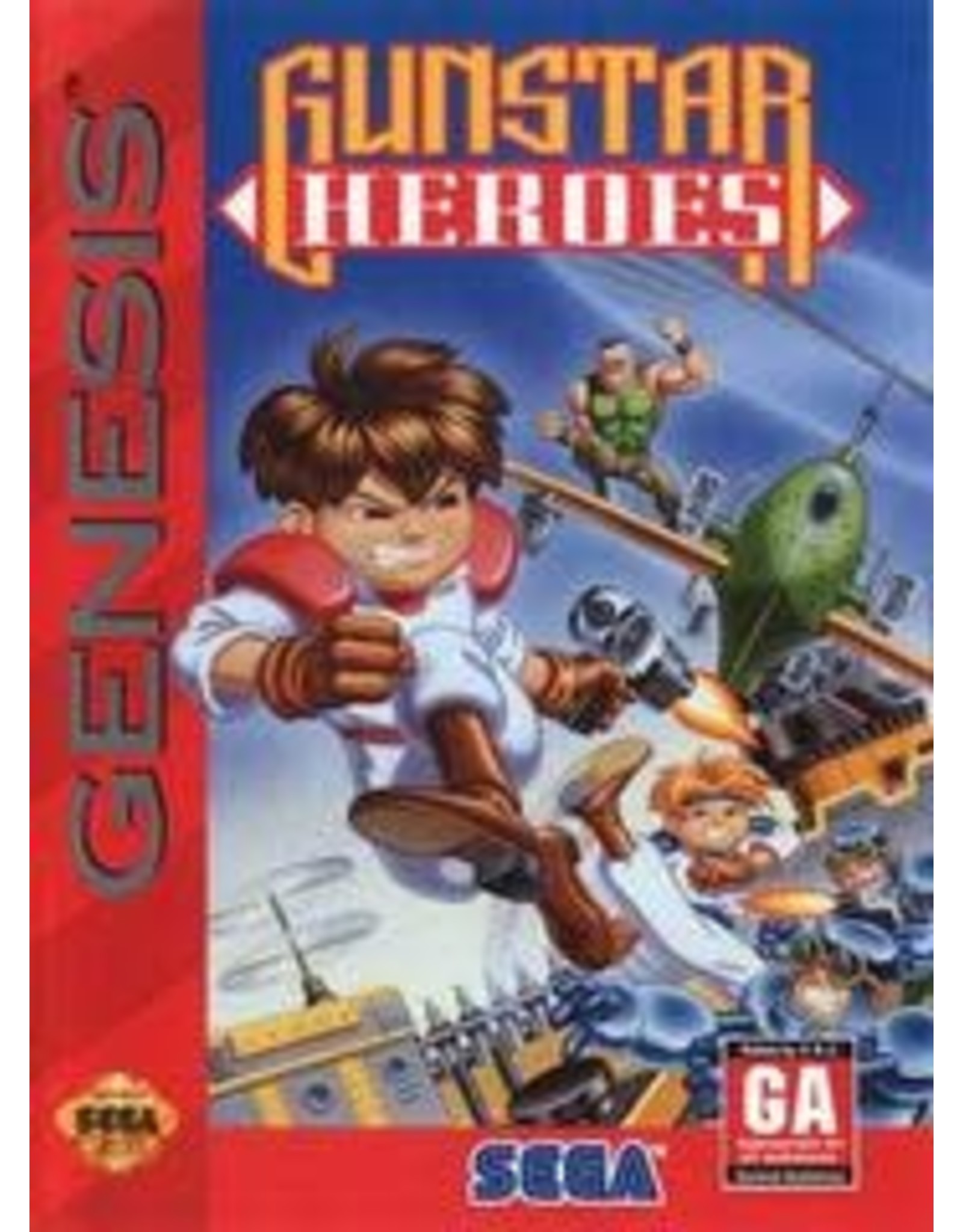 Sega Genesis Gunstar Heroes (Boxed, No Manual)
