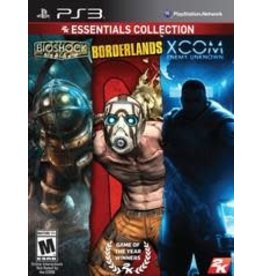 Playstation 3 2K Essentials Collection Bioshock / Borderlands / Xcom (CiB)