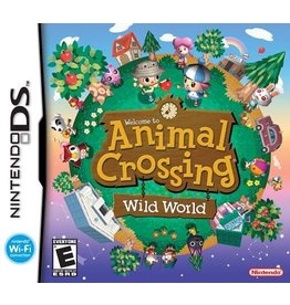 Nintendo DS Animal Crossing Wild World (Cart Only, Damaged Label)