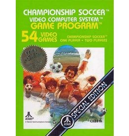Atari 2600 Championship Soccer (Text Label)