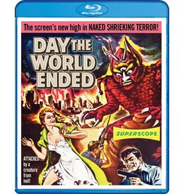 Horror Cult Day the World Ended BluRay + Poster - Scream Factory (Brand New)