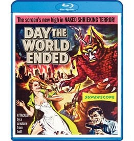 Horror Day the World Ended BluRay + Poster - Scream Factory (Brand New)