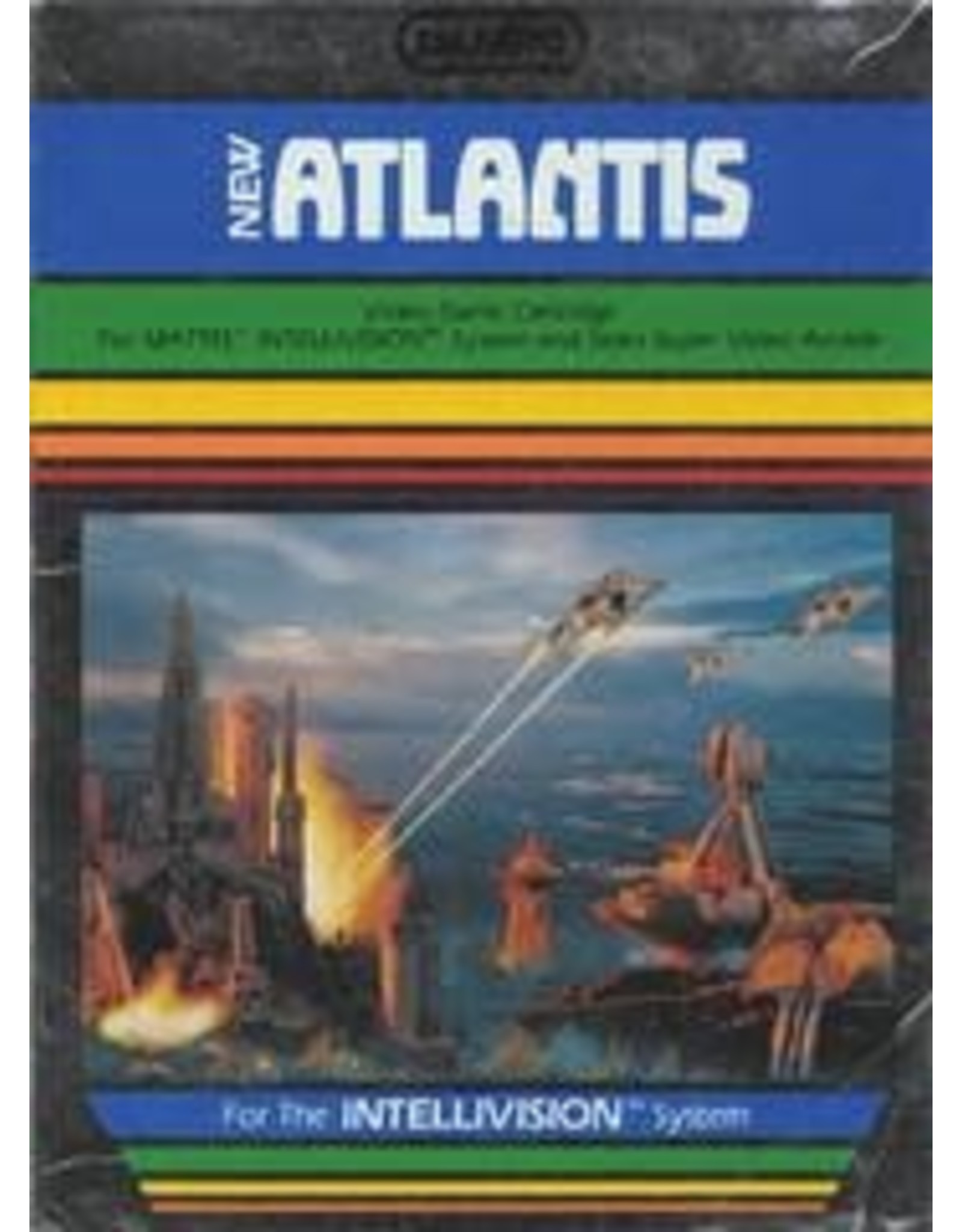 Intellivision Atlantis (Cart Only, Damaged Label)