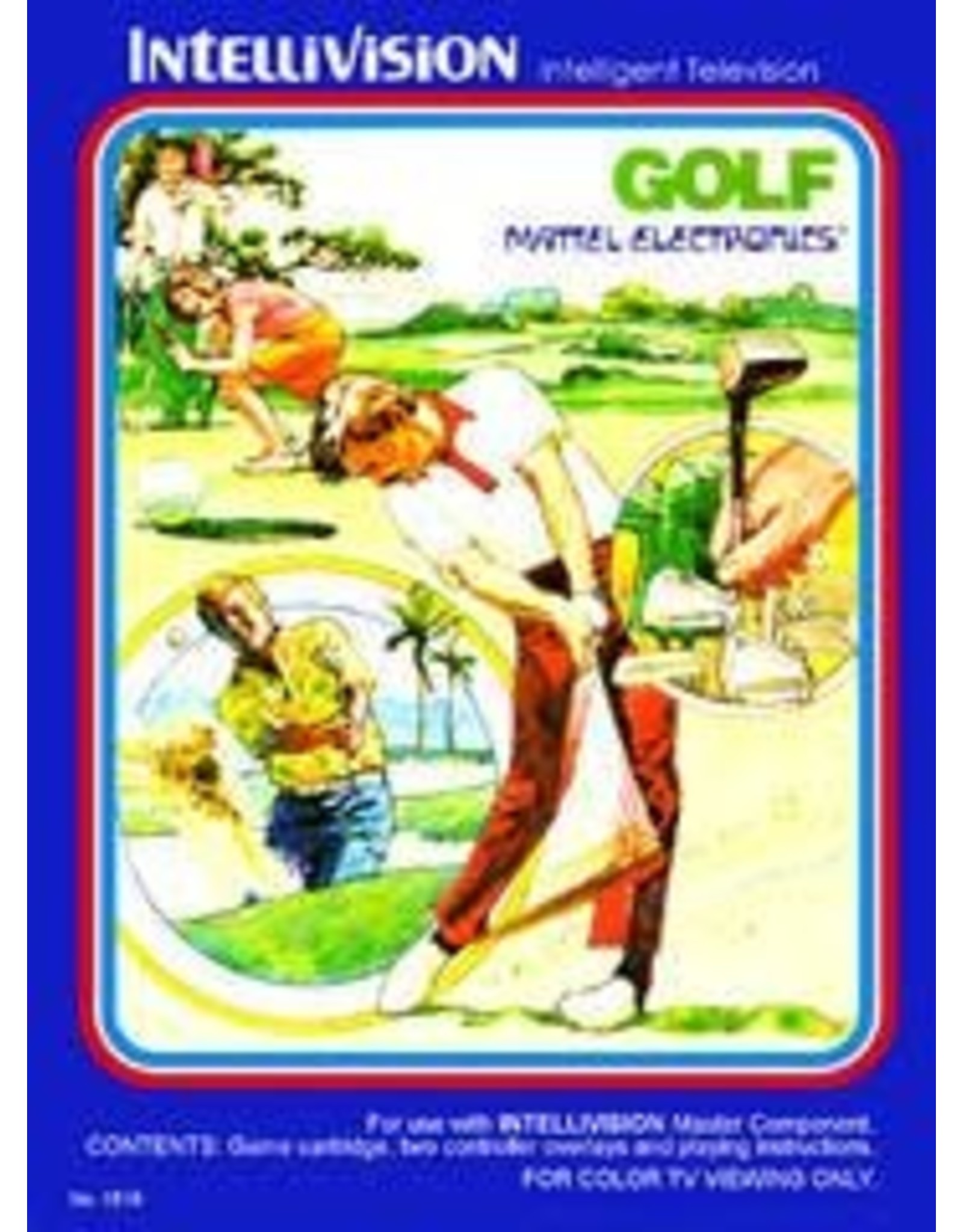 Intellivision Golf (Cart Only)