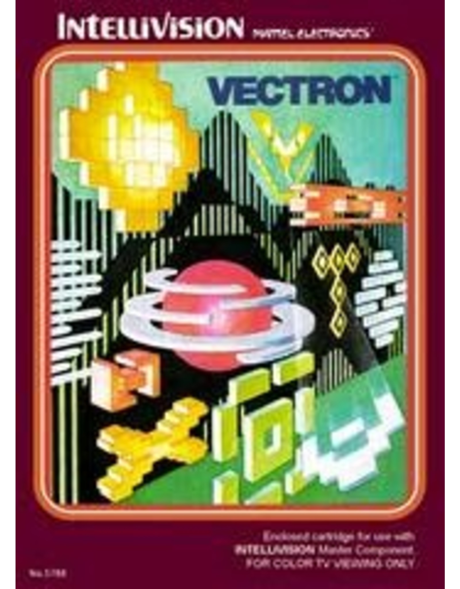 Intellivision Vectron (Intellivision, CIB, Damaged Box)