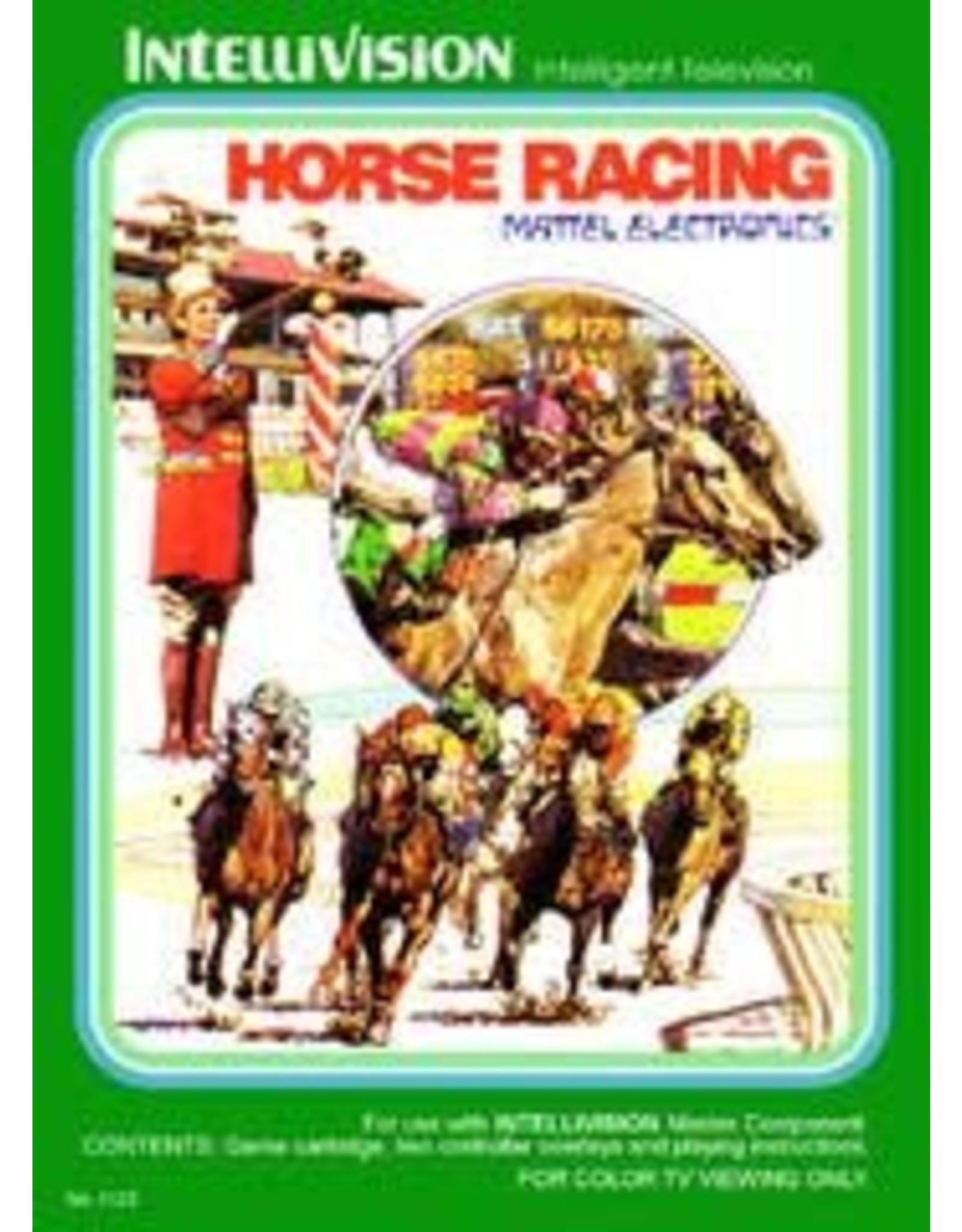 Intellivision Horse Racing (Cart Only)