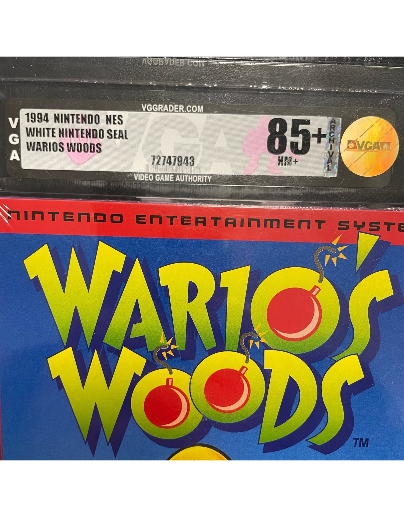 Nintendo Wario's Woods VGA 85+ (Brand New, Factory Sealed)