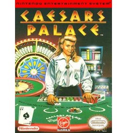 NES Caesar's Palace (Cart Only, Discolour Cart, Damaged Back Label)