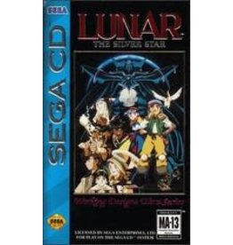 Sega CD Lunar The Silver Star (Boxed, No Manual, Damaged Case)