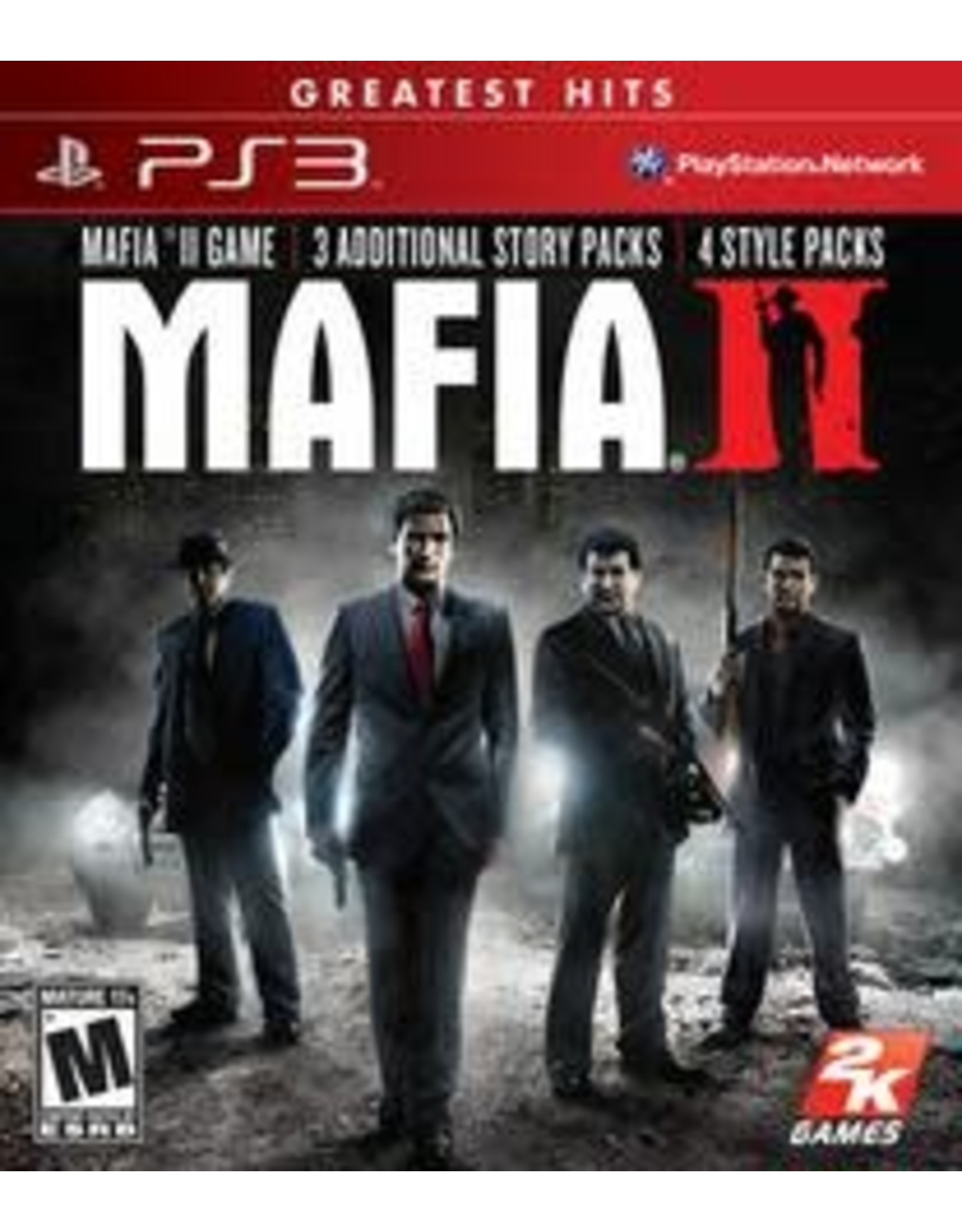 Playstation 3 Mafia II - Greatest Hits NO DLC (Used)