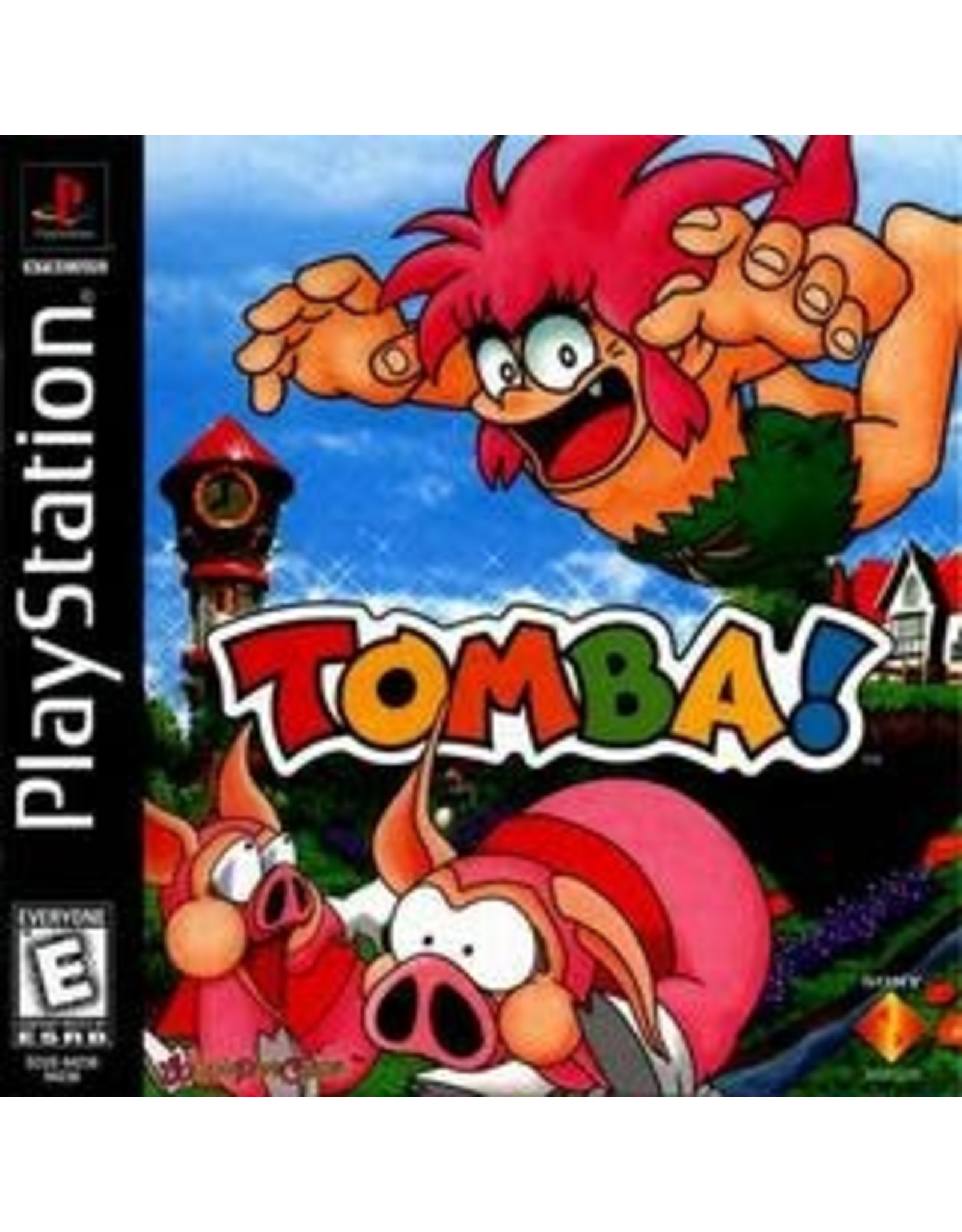 Playstation Tomba (No Manual, Water Damage to Back Insert)