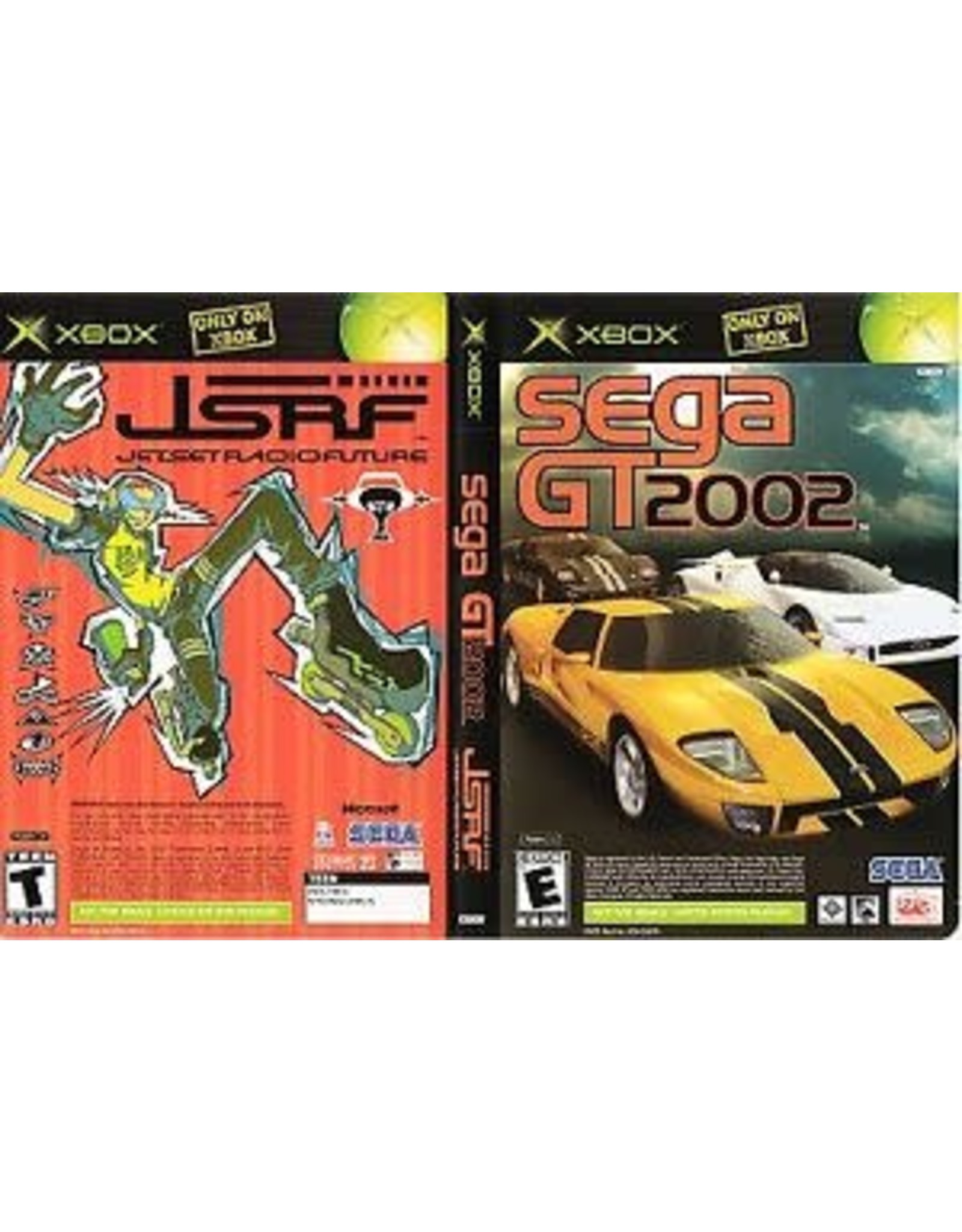 Xbox Sega GT 2002 JSRF Combo (Used)