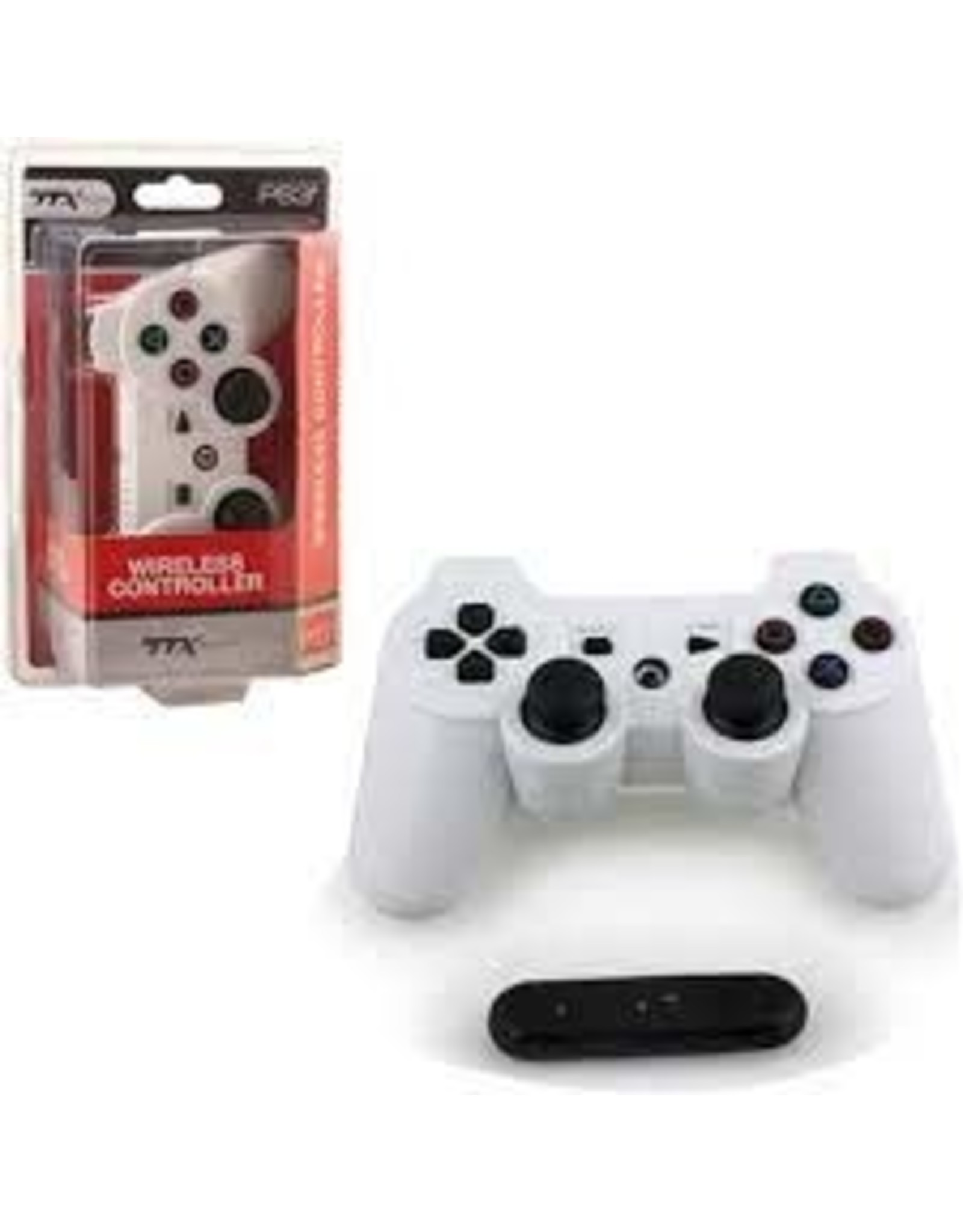 Playstation 3 PS3 Playstation 3 Wireless Controller - White, TTX (Brand New)