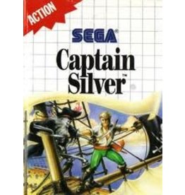 Sega Master System Captain Silver (Cart Only, Damaged Label)