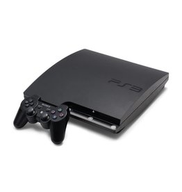 Playstation 3 PS3 Playstation 3 Slim Console 160GB (Used, Cosmetic Stains on Shell)