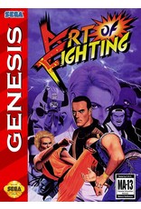 Sega Genesis Art of Fighting (Cart Only, Lightly Damaged Label)