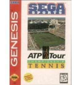 Sega Genesis ATP Tour Championship Tennis (Cart Only, Damaged Label)