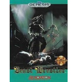Sega Genesis Beast Wrestler (Cart Only, Damaged Label)